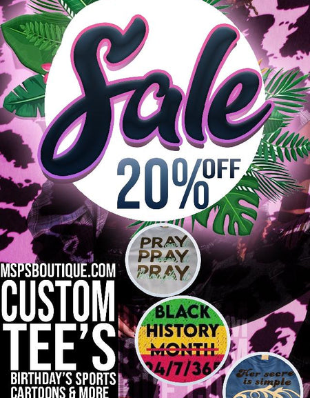 Tee sale