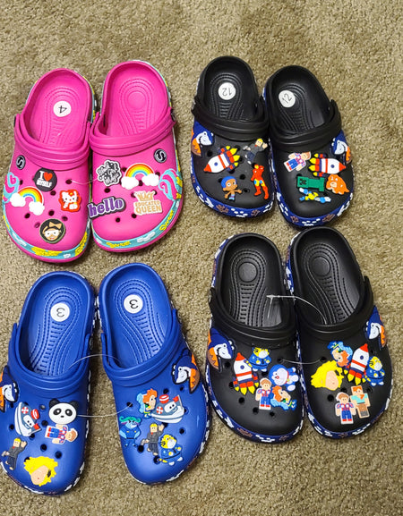 Kid Crocs & charms