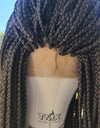 Box braided wig