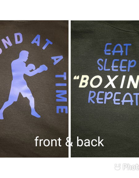 Black Hoodie Boxing